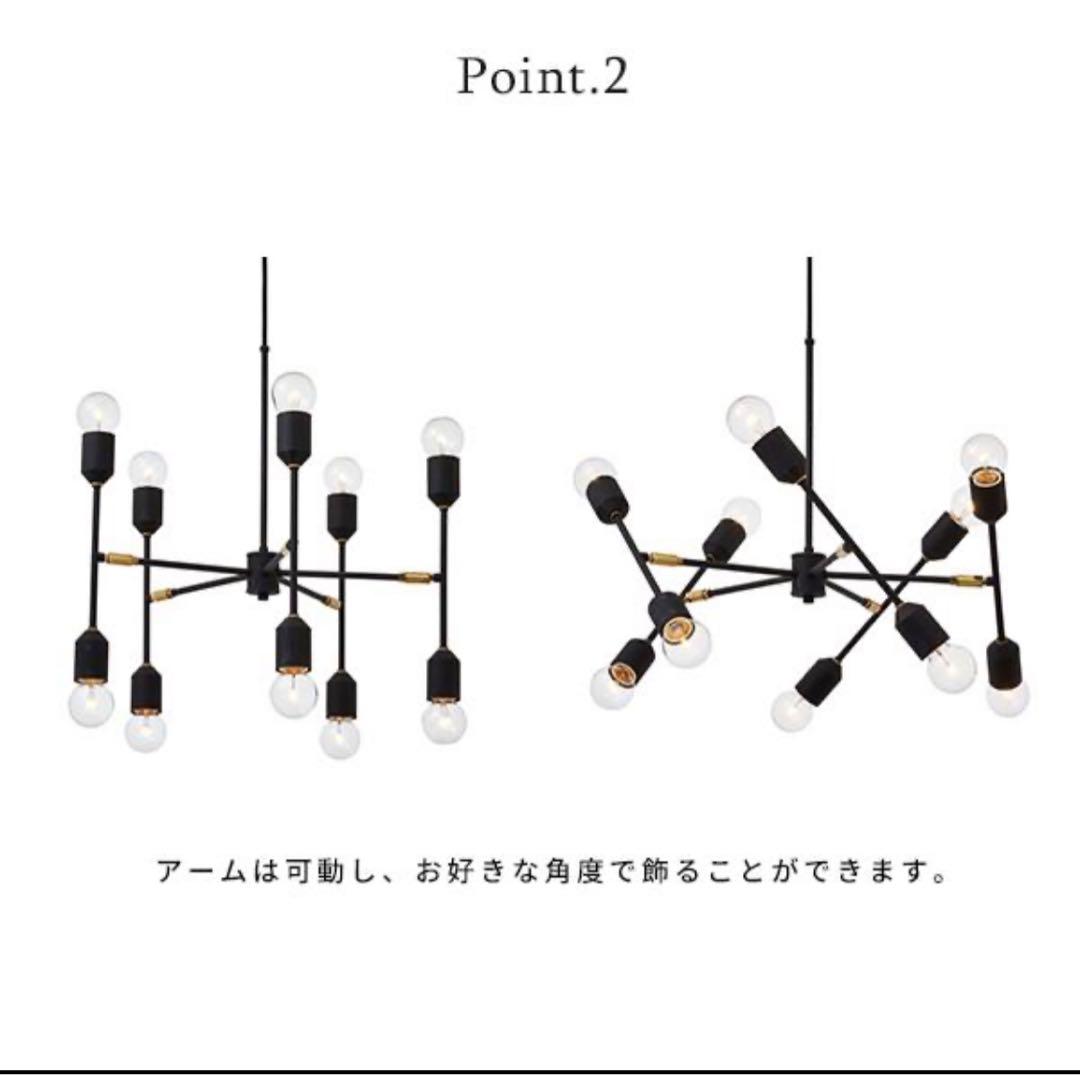 インターフォルム ペンダントライト フリントロップ 10灯