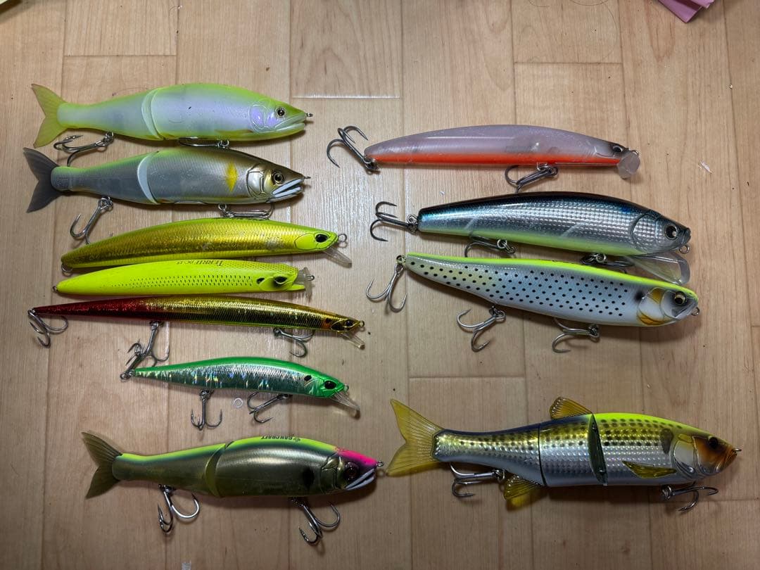 大きめシーバスルアーセット