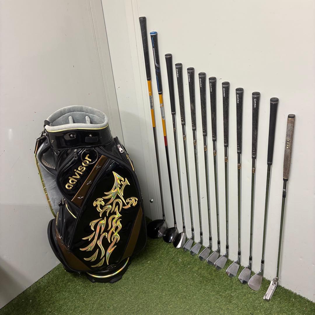 メンズゴルフクラブセット　【TaylorMade】【FOURTEEN】初心者用