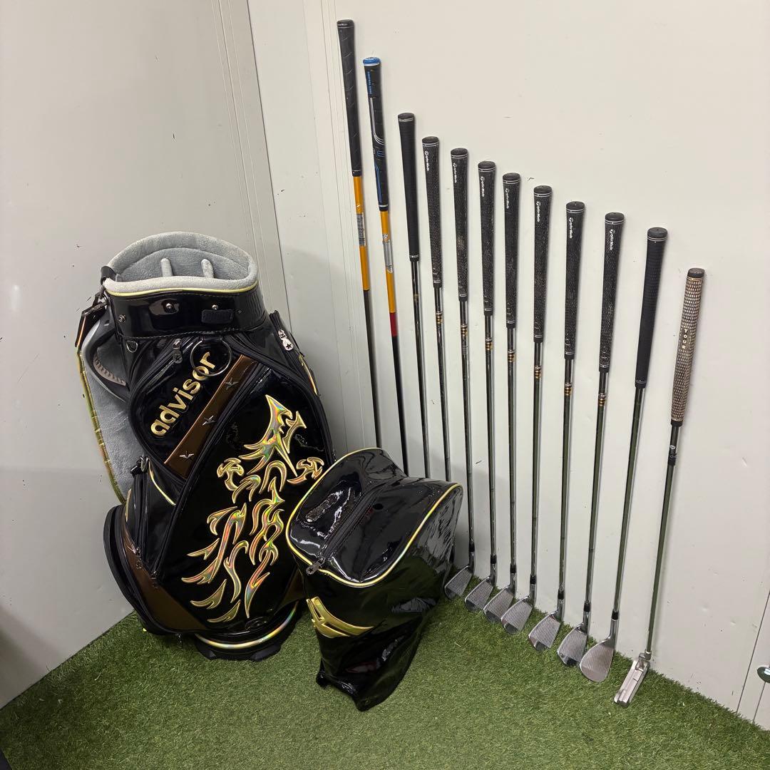 メンズゴルフクラブセット　【TaylorMade】【FOURTEEN】初心者用