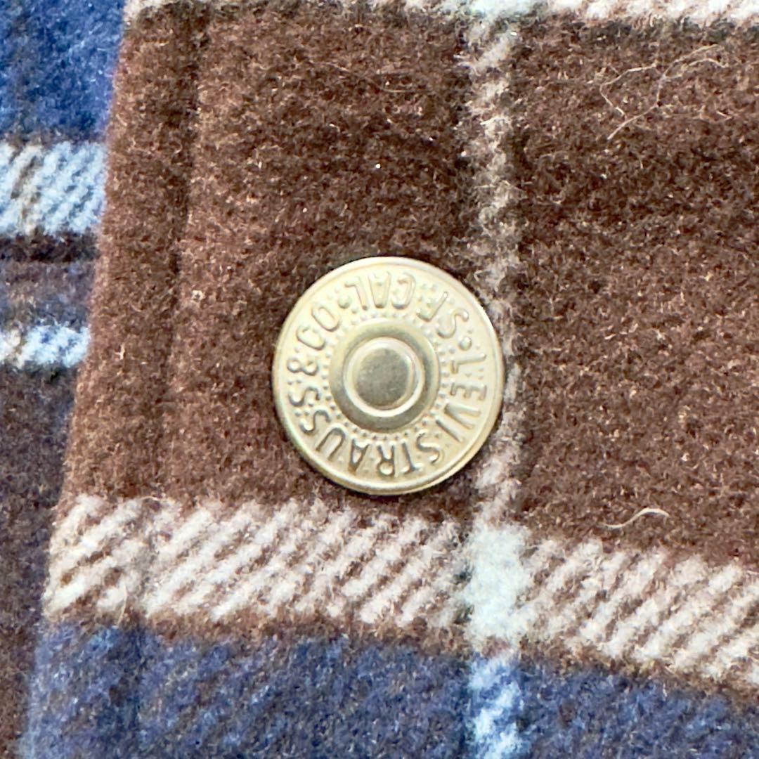 まーちゃん様【新品タグ付】リーバイス デニム 切替 チェック 中綿ジャケット