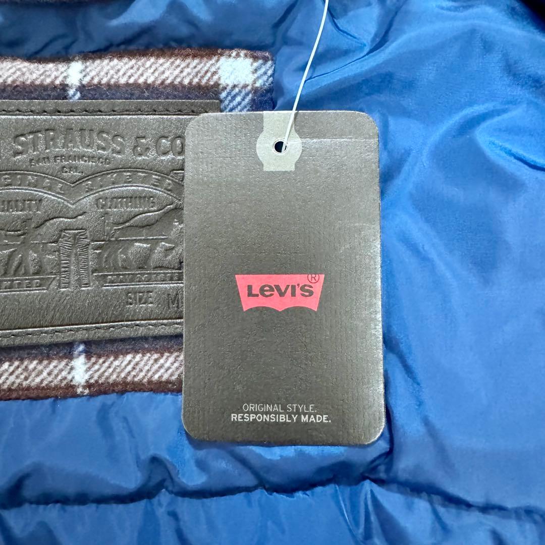 まーちゃん様【新品タグ付】リーバイス デニム 切替 チェック 中綿ジャケット