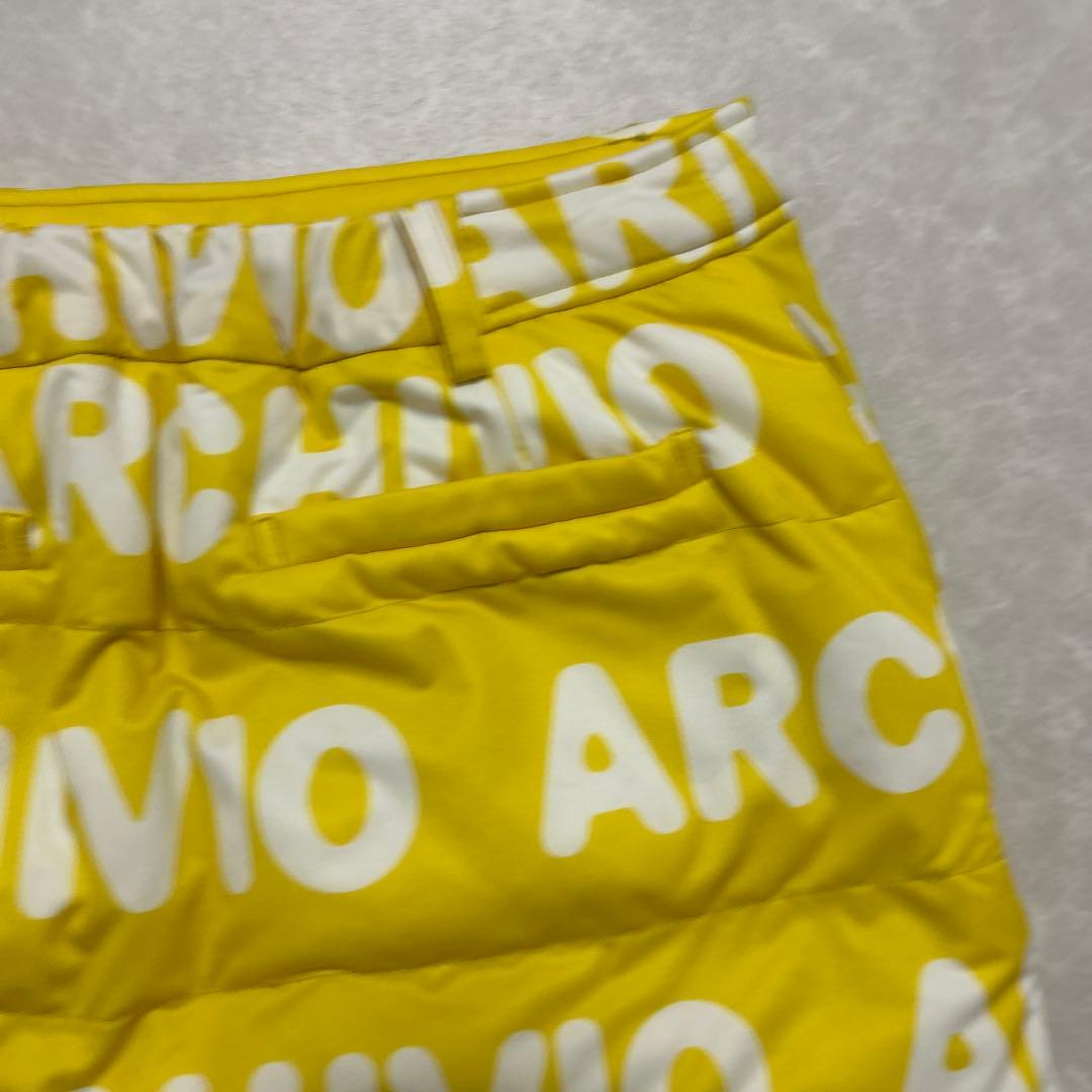 アルチビオ☆ロゴ総柄☆撥水☆蓄熱素材☆中綿スカート【サイズ36（