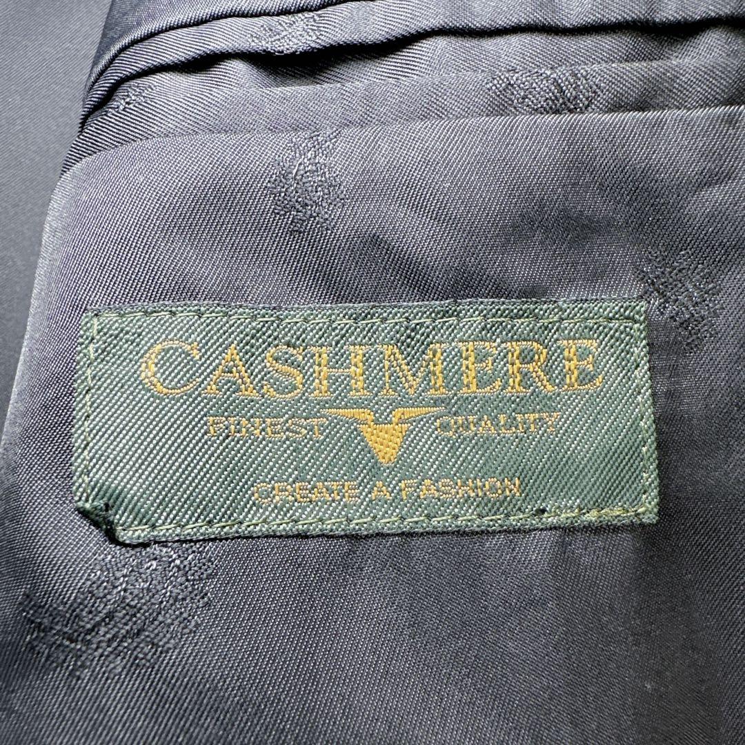 美品✨カシミア100%ダブルチェスターコート TANBOW UOMO L 黒