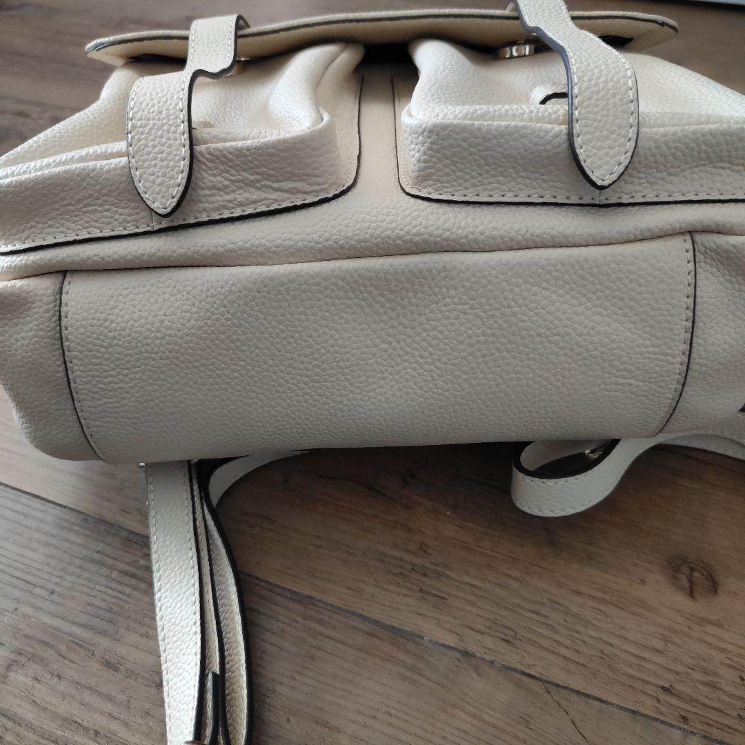 値下げ 新品 タグ付きROSE BUD 2way リュック ホワイト