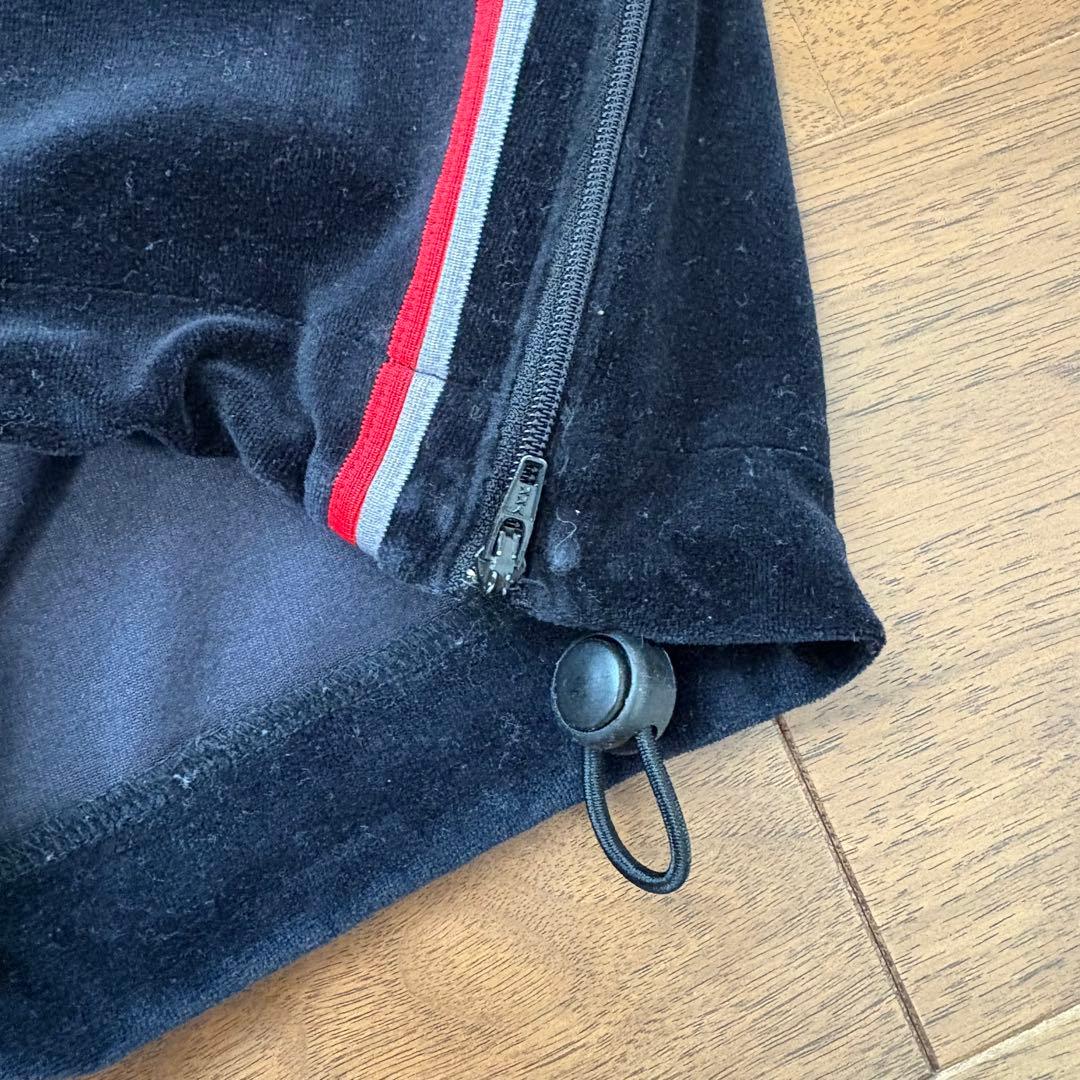 希少 FILA セットアップ ベロア ブラック L 90s 00s NAS