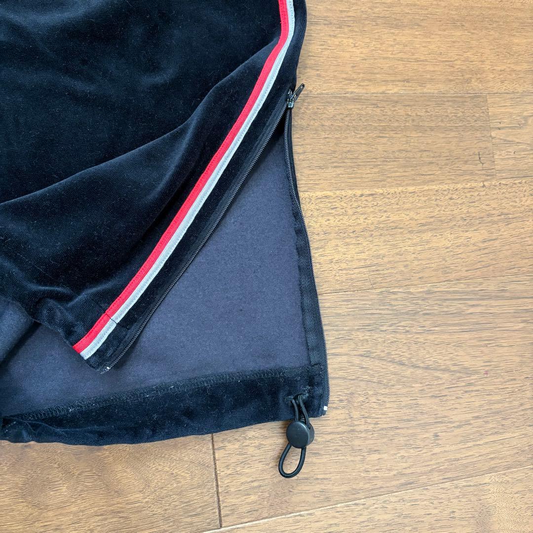 希少 FILA セットアップ ベロア ブラック L 90s 00s NAS