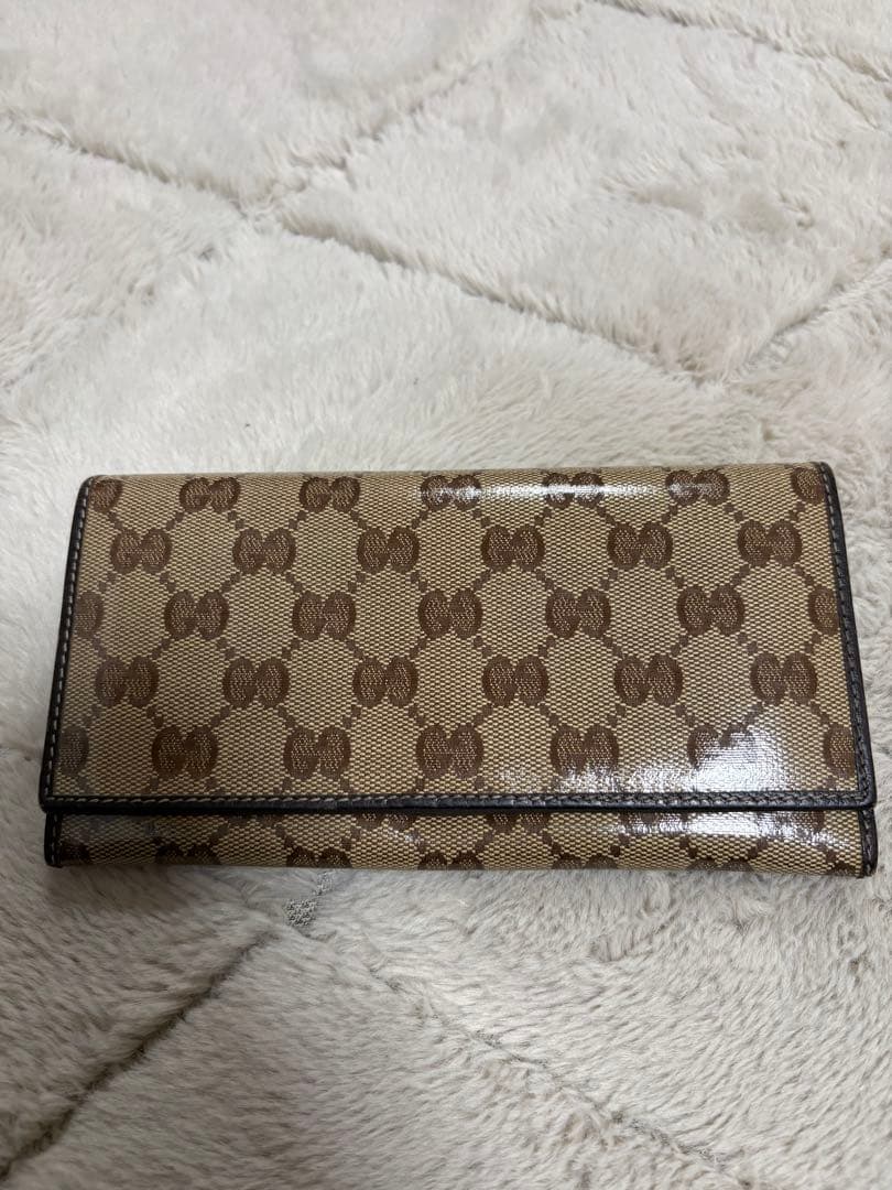 GUCCI 長財布 ブラウン