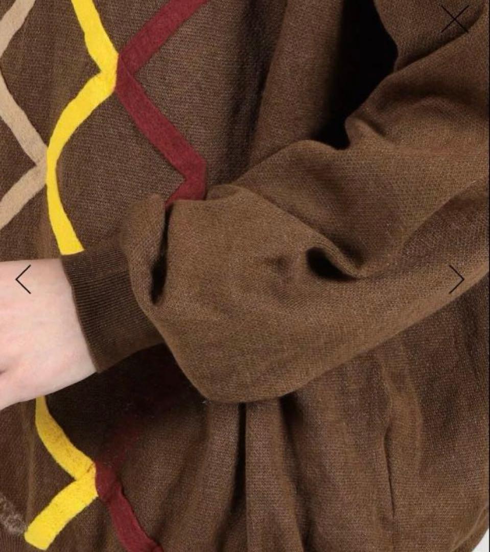 新品☆ ウール デザイン ニット ブラウン Acne Studios¥61600 - メルカリ