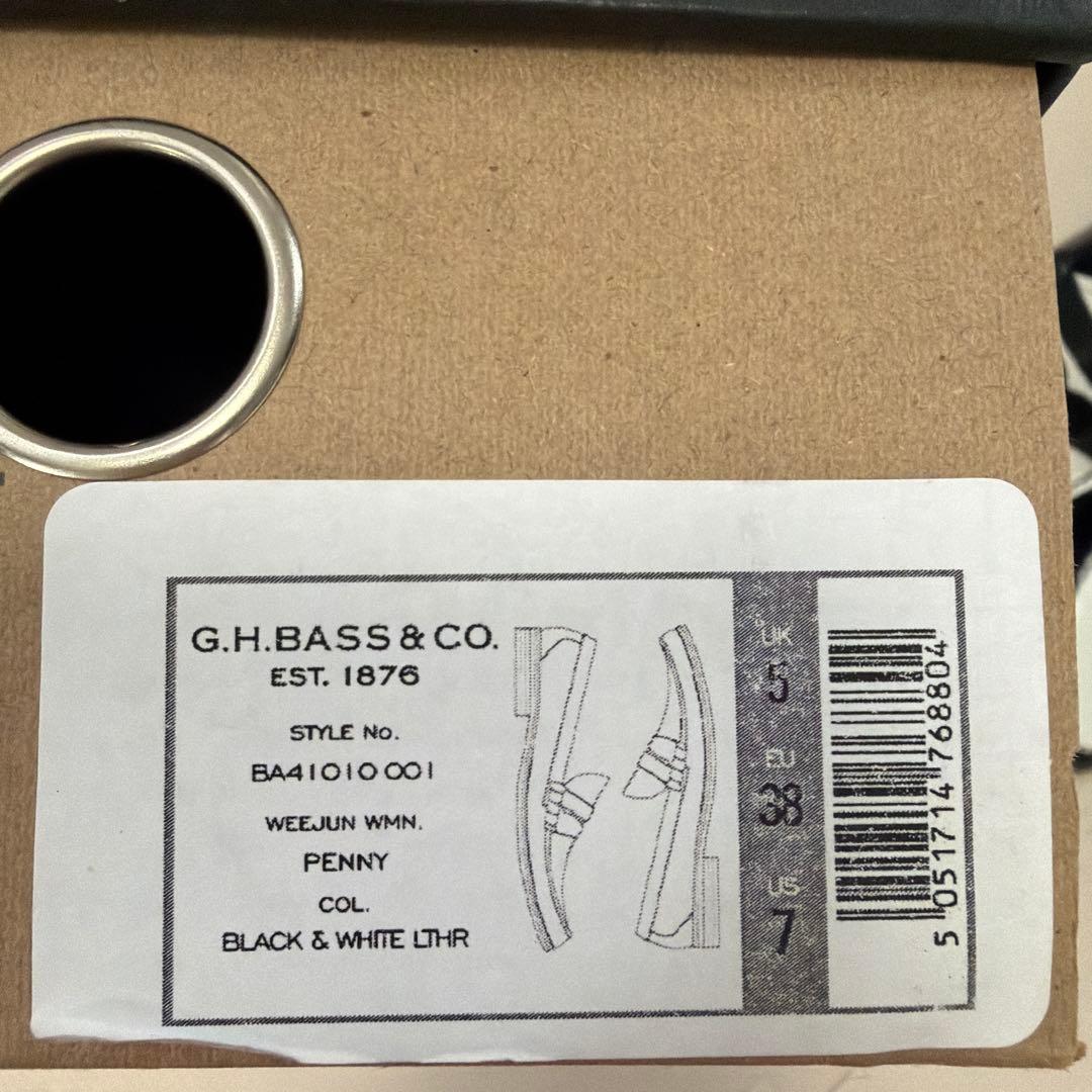 G.H. BASS PENNY ローファー　US7／24〜24.5cm