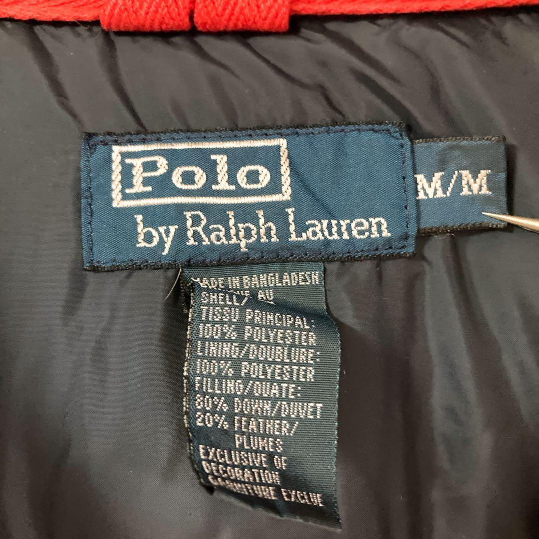 《人気》ポロバイラルフローレン　ダウンジャケット　刺繍ポニーロゴ　M