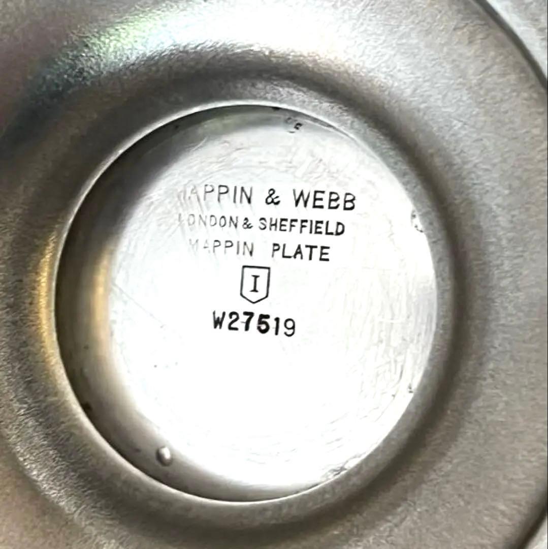 [英国アンティーク] マッピン＆ウェブ　シルバーコンポート 王室御用達　希少！