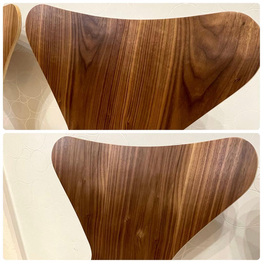 美品 セブンチェア リプロダクト 2脚セット プライウッドチェア スタッキング