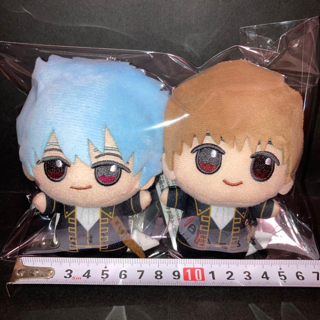 銀魂 ちびぐるみ ぬいぐるみ 坂田銀次 沖田総悟2点セット 新品 タグ