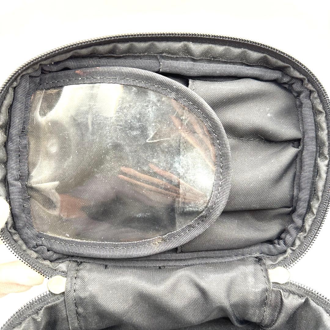 【極希少】バーバリー バニティ レザー キャンバス ノバチェック シャドーホース