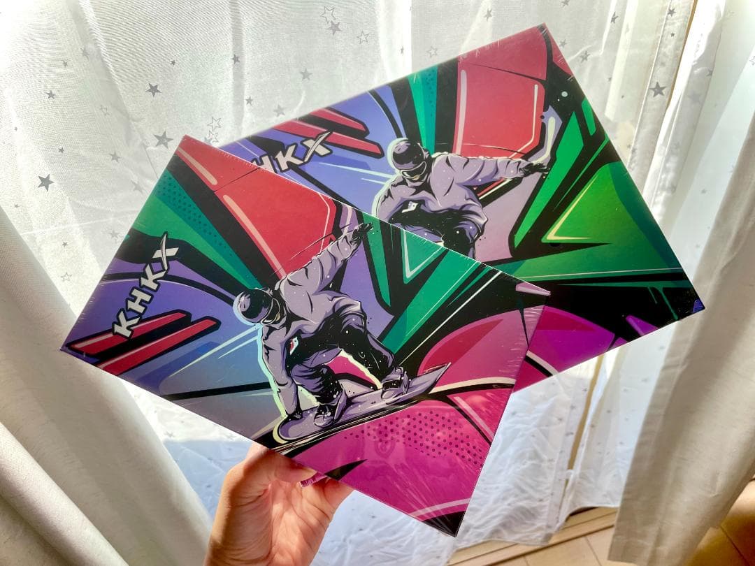 KHKX昆火スノーボードインナー速乾セット(薄緑M) 長袖ベースとレギンス