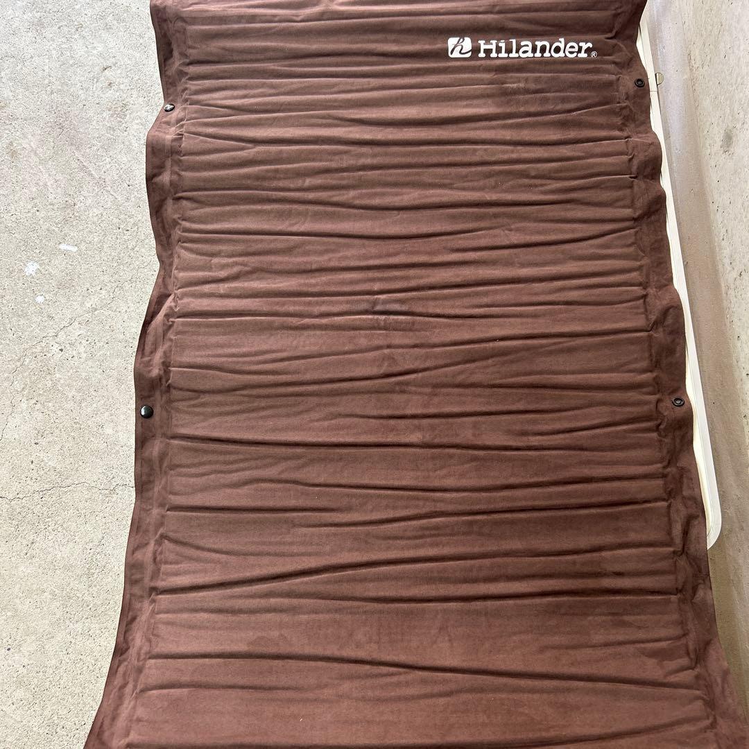 ハイランダー　スエードインフレーターマット　ピロー　5cm ダブル　シングル