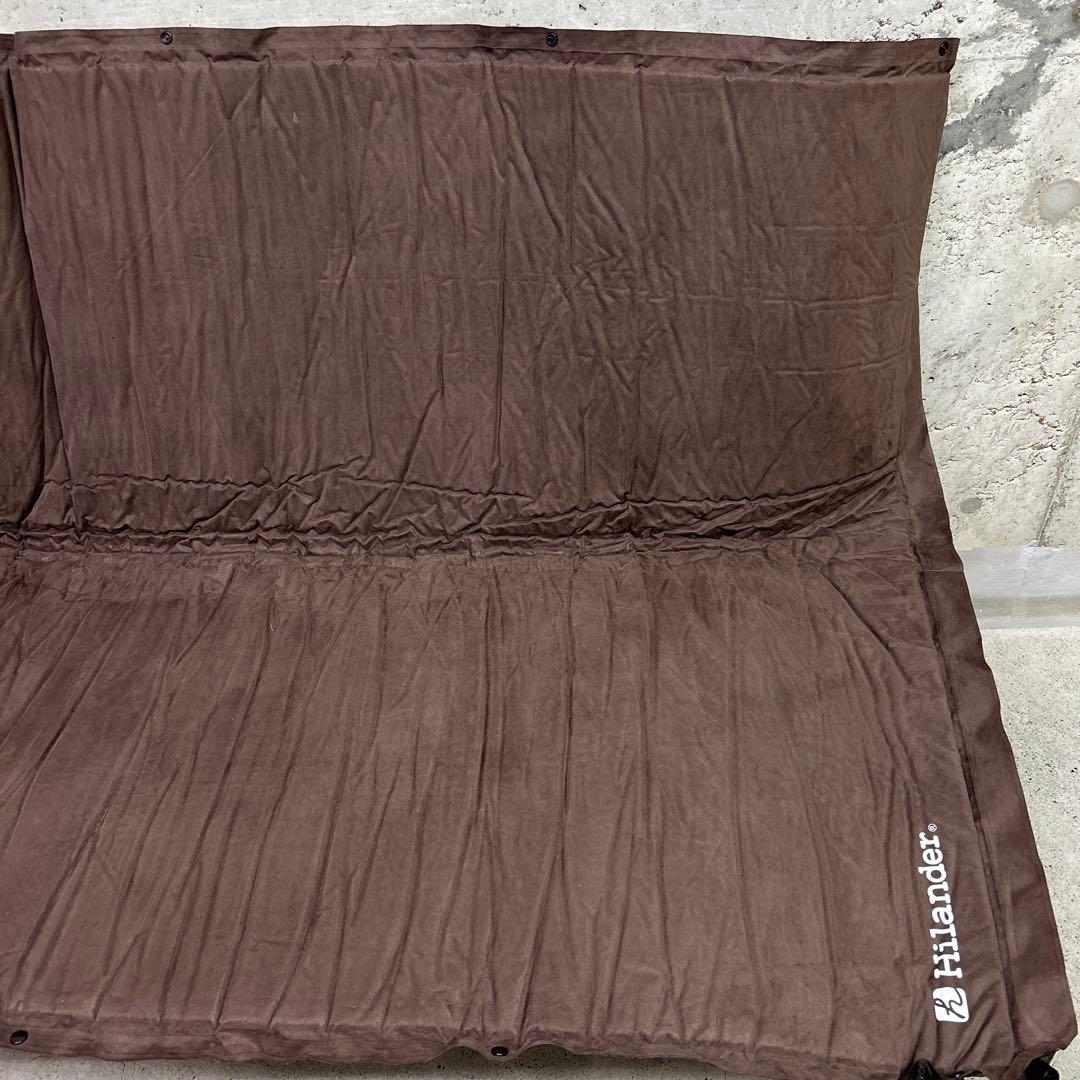 ハイランダー　スエードインフレーターマット　ピロー　5cm ダブル　シングル