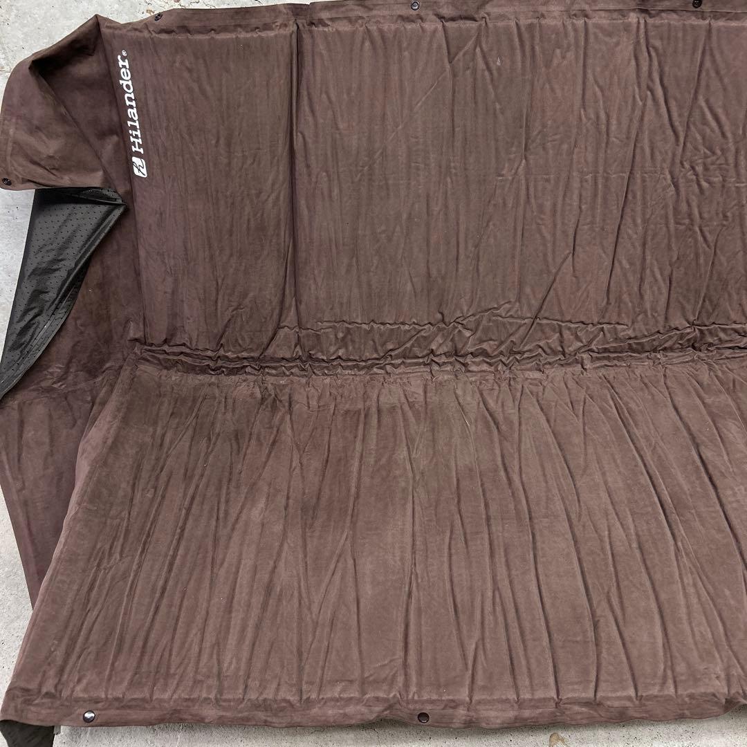 ハイランダー　スエードインフレーターマット　ピロー　5cm ダブル　シングル
