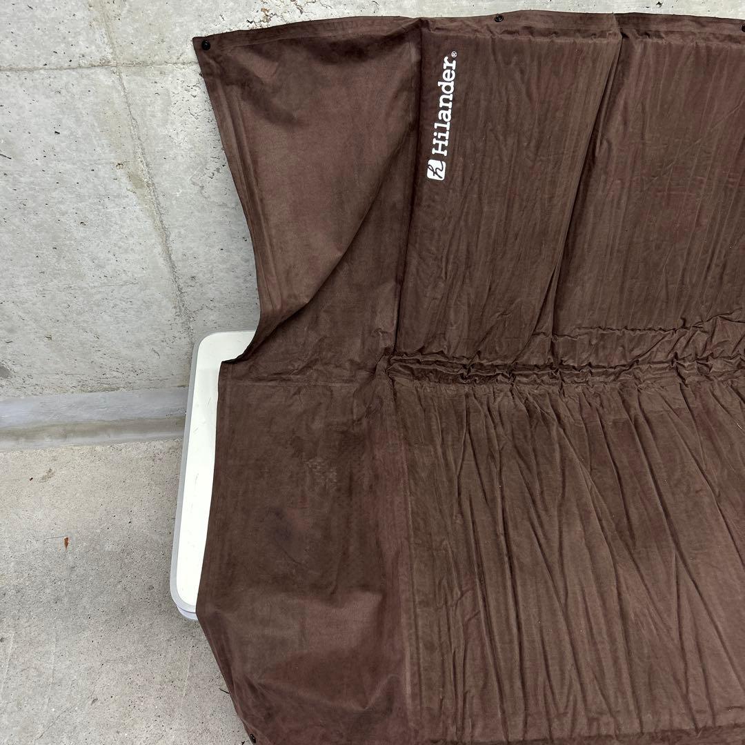 ハイランダー　スエードインフレーターマット　ピロー　5cm ダブル　シングル