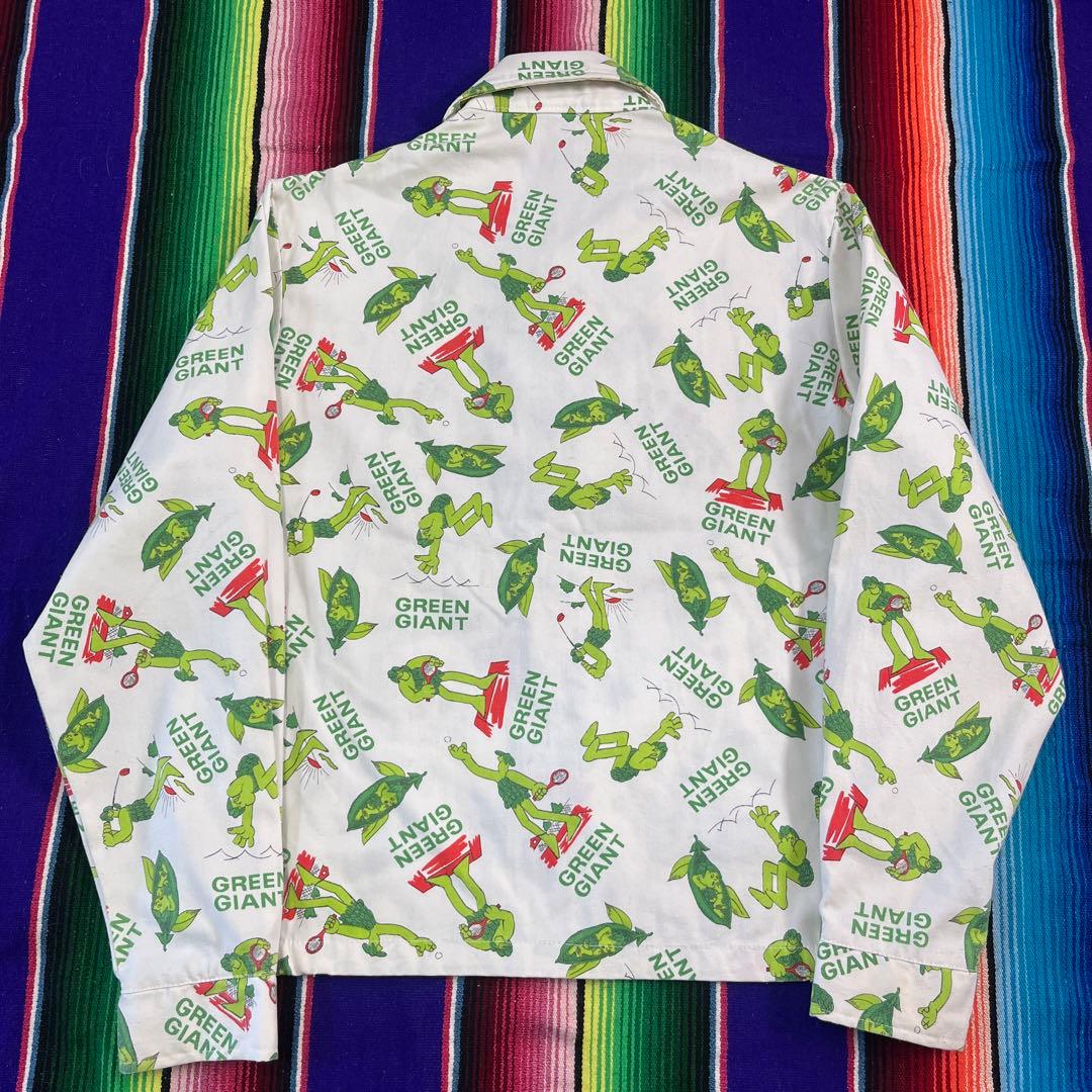 70s USA製 GREEN GIANT 総柄ジャケット