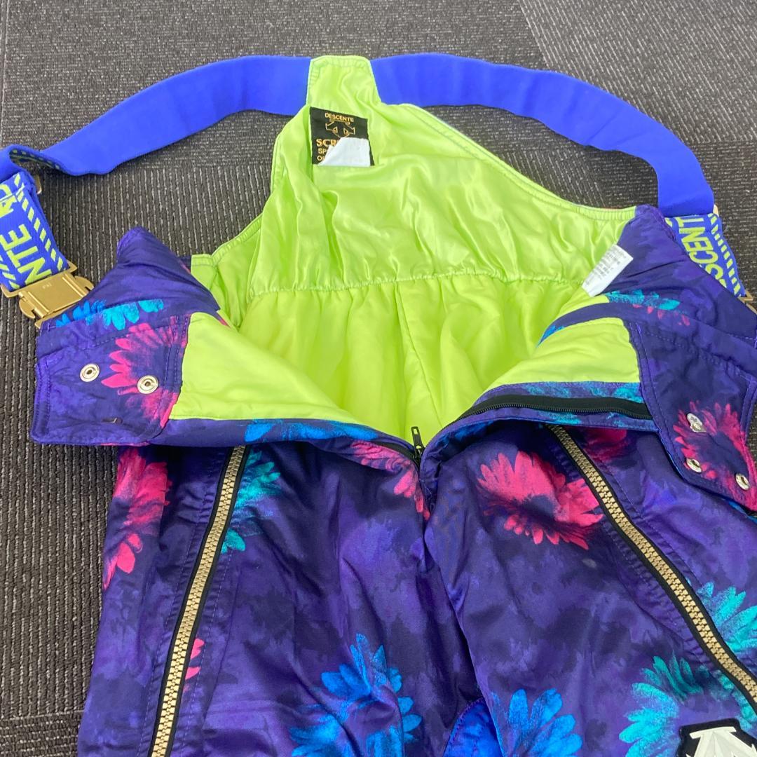 DESCENTE OGASAKA SKI オガサカ スキーウェア 花柄 上下