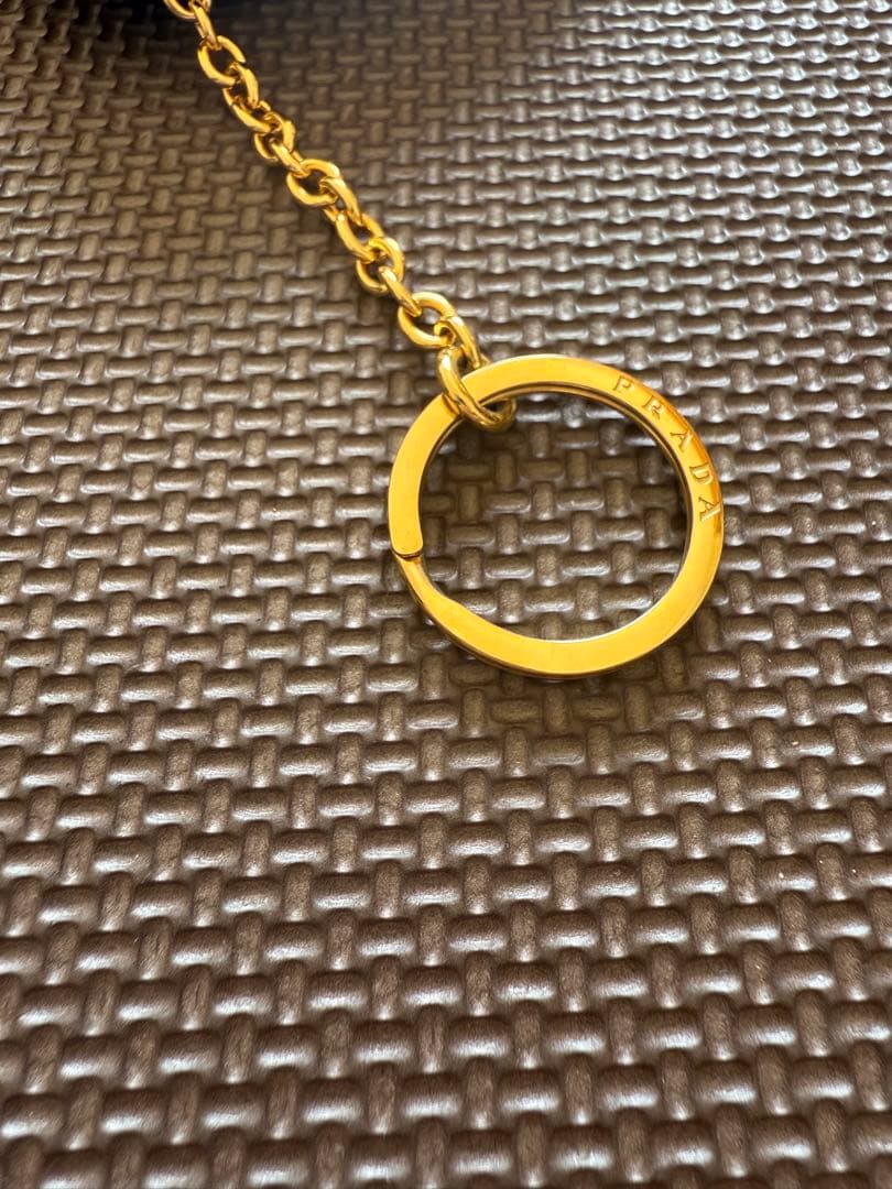 PRADA プラダ サフィアーノケース キーケース ICチップ 極美品