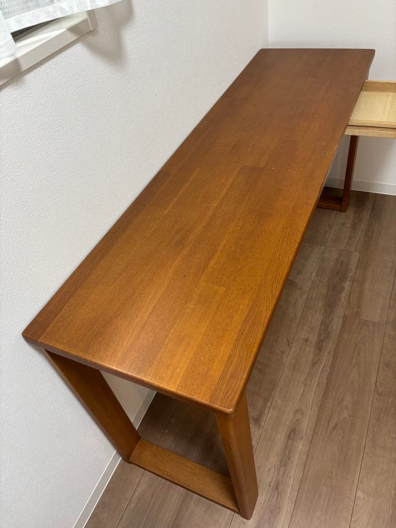 木製デスク 1500×450 コスガ