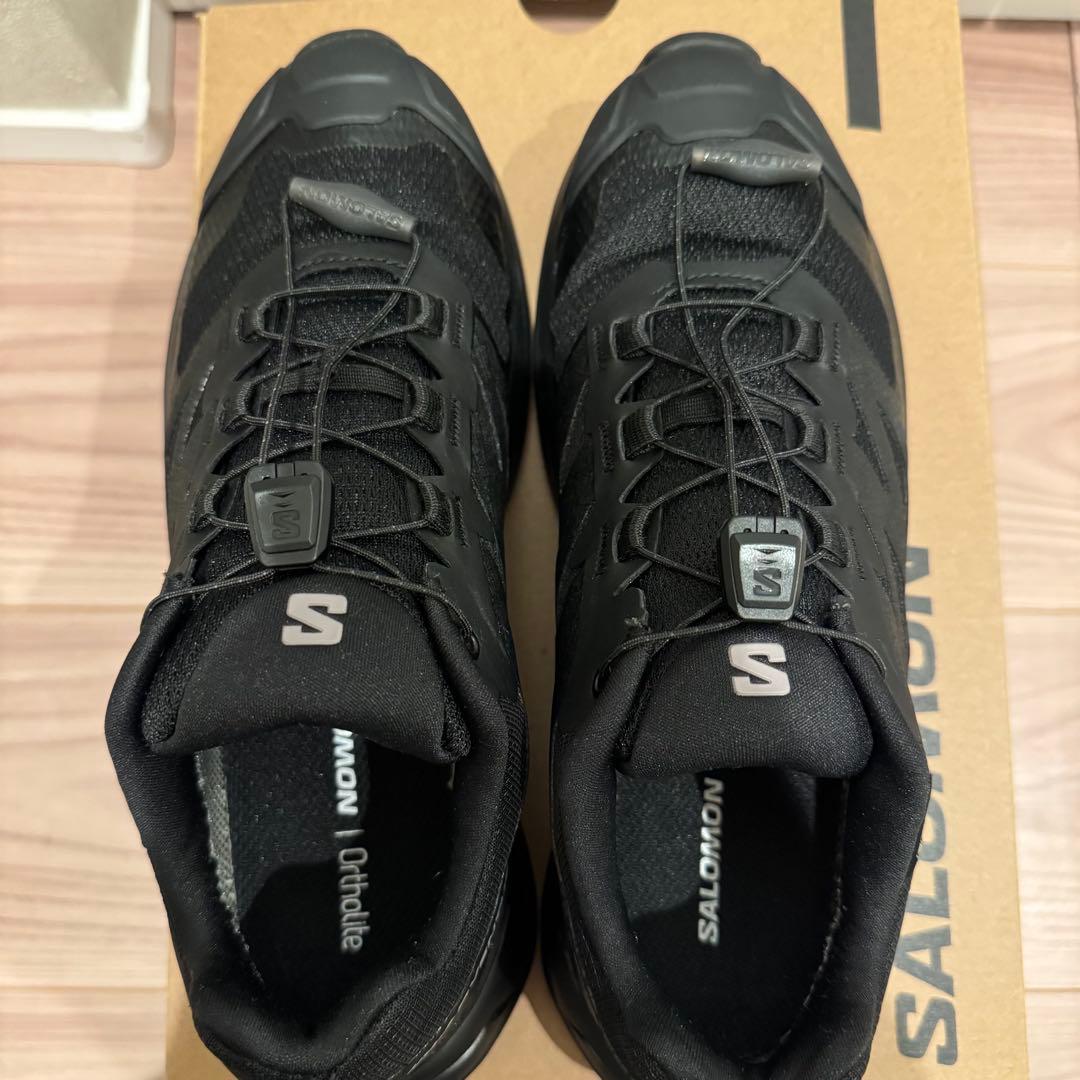 【極美品】サロモン X-ADVENTURE GTX W ゴアテックス　黒 23