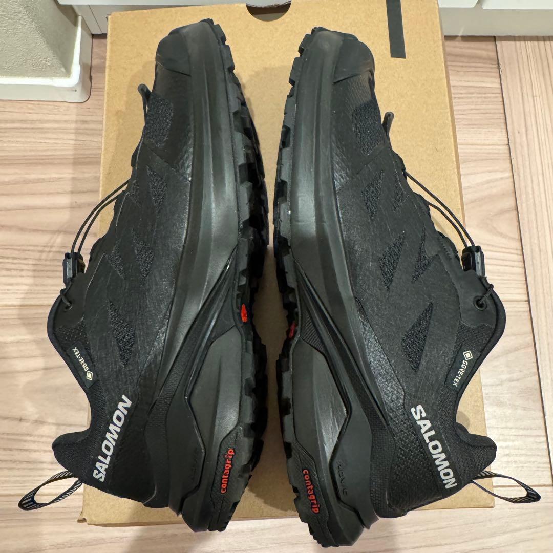 【極美品】サロモン X-ADVENTURE GTX W ゴアテックス　黒 23