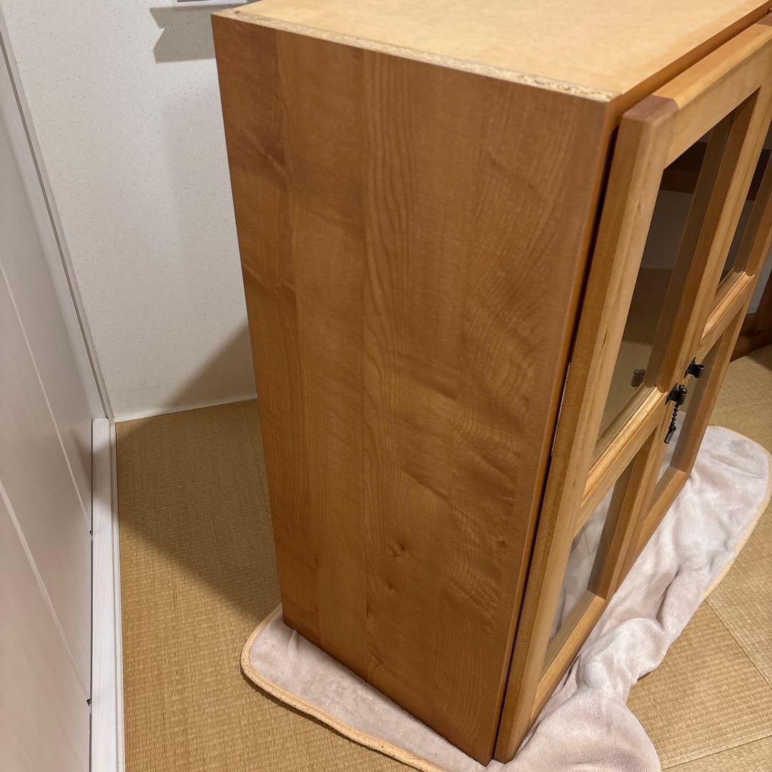 モモナチュラルカップボード　食器棚　送料込み