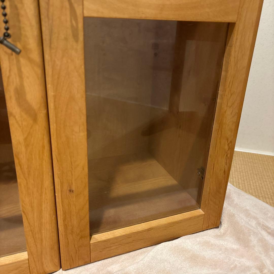 モモナチュラルカップボード　食器棚　送料込み