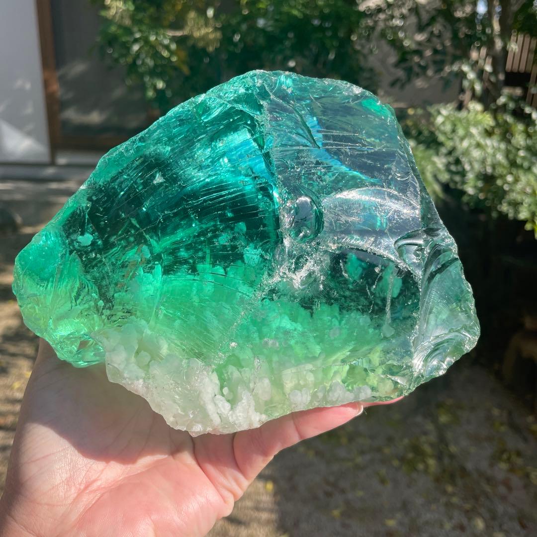 お値下げ 美品 アンダラクリスタル インドネシア産 3026g - メルカリ