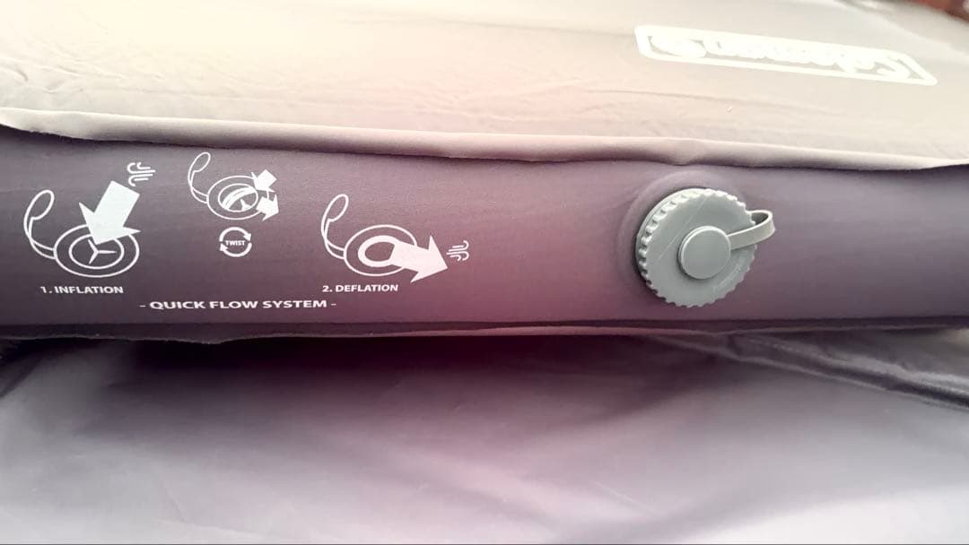 【美品】車中泊　Coleman インフレーターマット ハイピーク シングル