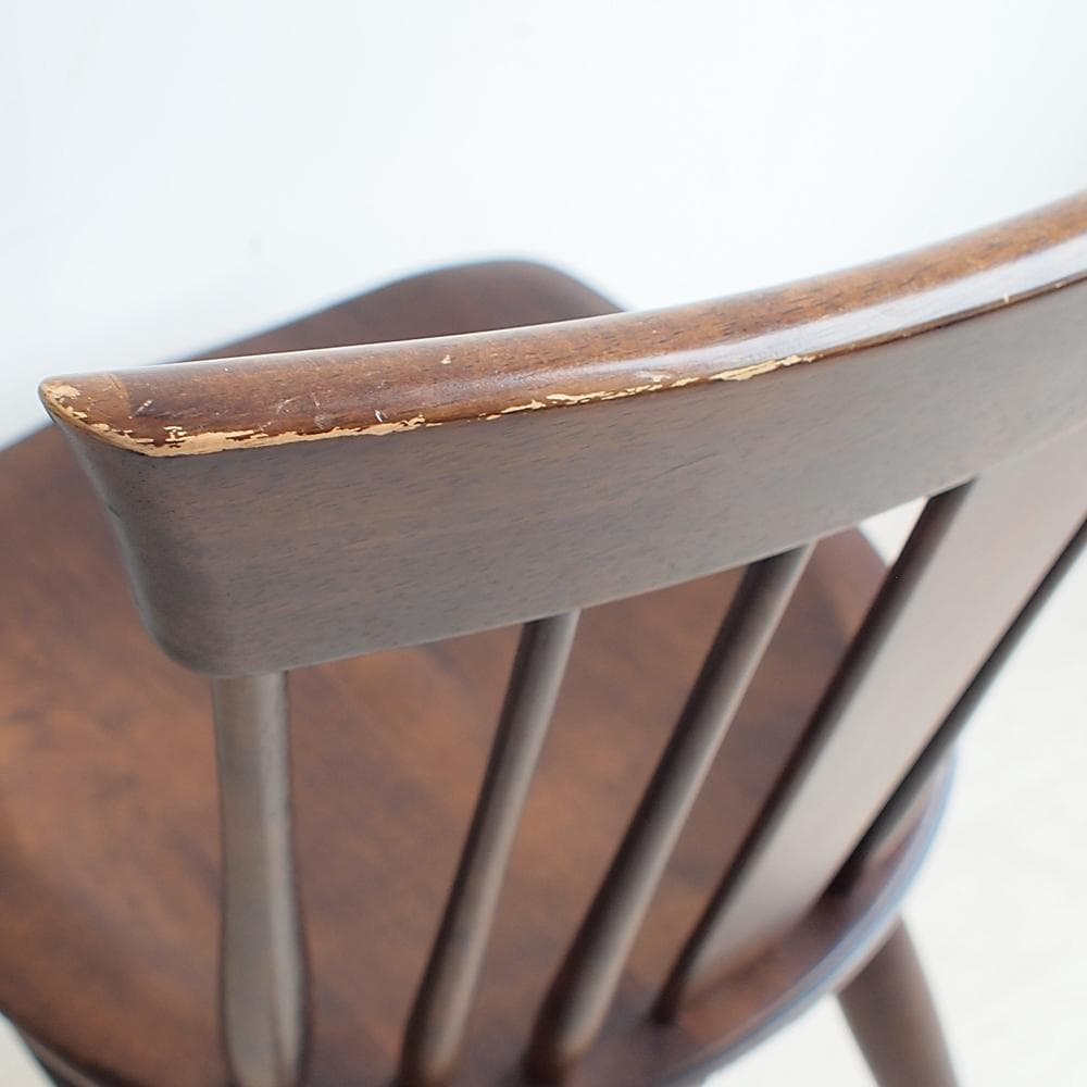 柏木工 ダイニングチェア B 無垢材 椅子 飛騨家具 ZR23891