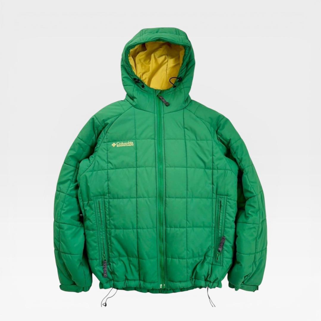 00's columbia archive hooded puffer JKT - メルカリ