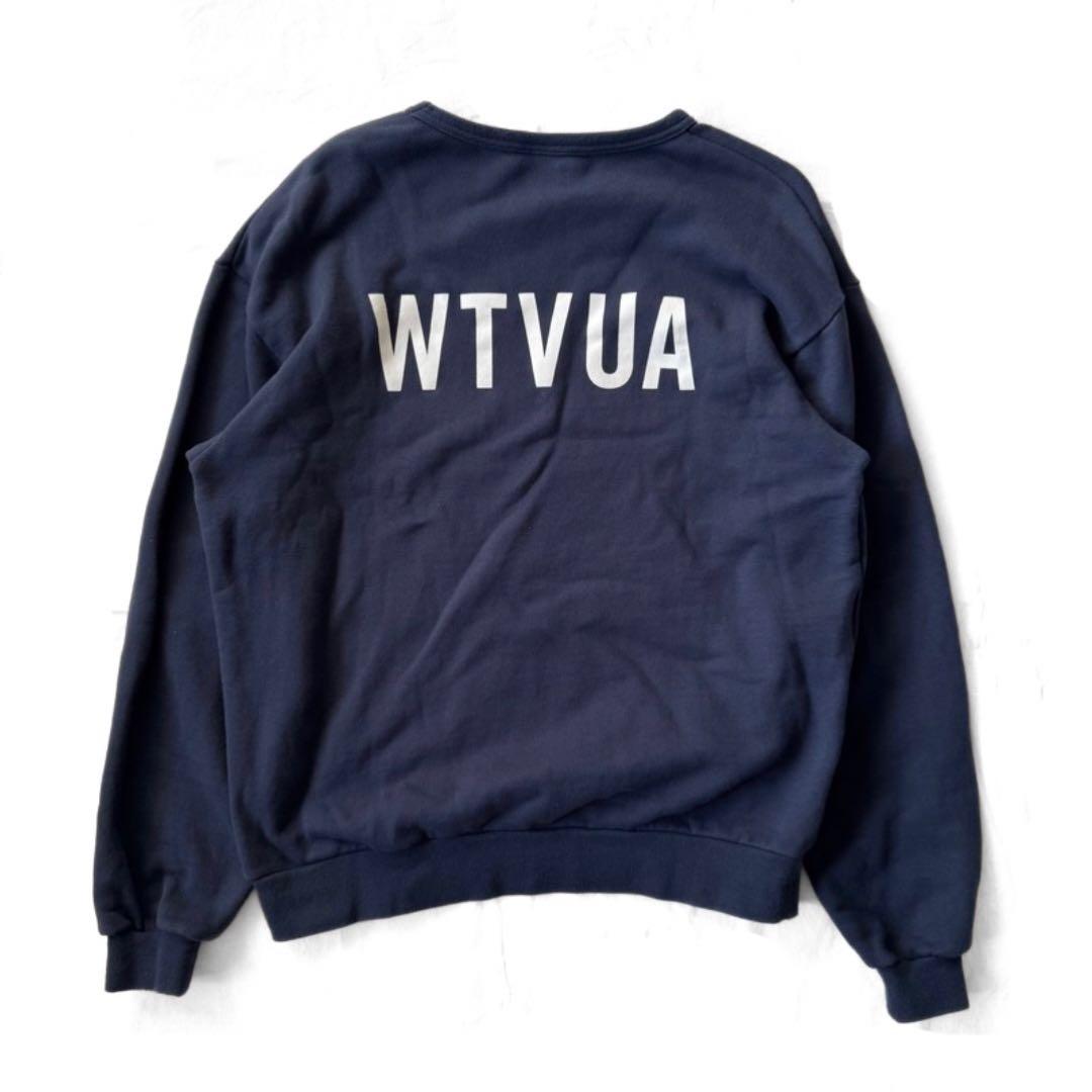 21AW WTAPS ロゴ スウェット シャツ WTVUA ジャケット 裏起毛