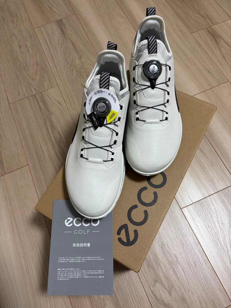 eccoゴルフシューズ バイオム C4 ボア EU41 ホワイト