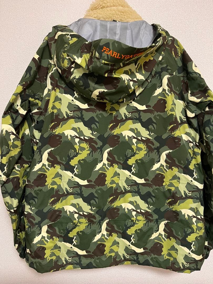 パーリゲイツ レディース ジャンバー ジャンパー レインウェア ベスト 迷彩