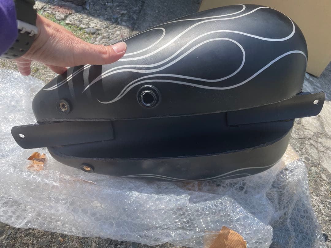 ZEL製　マスタングタンク　3.3ガロン(ハーレー、ショベル、汎用)