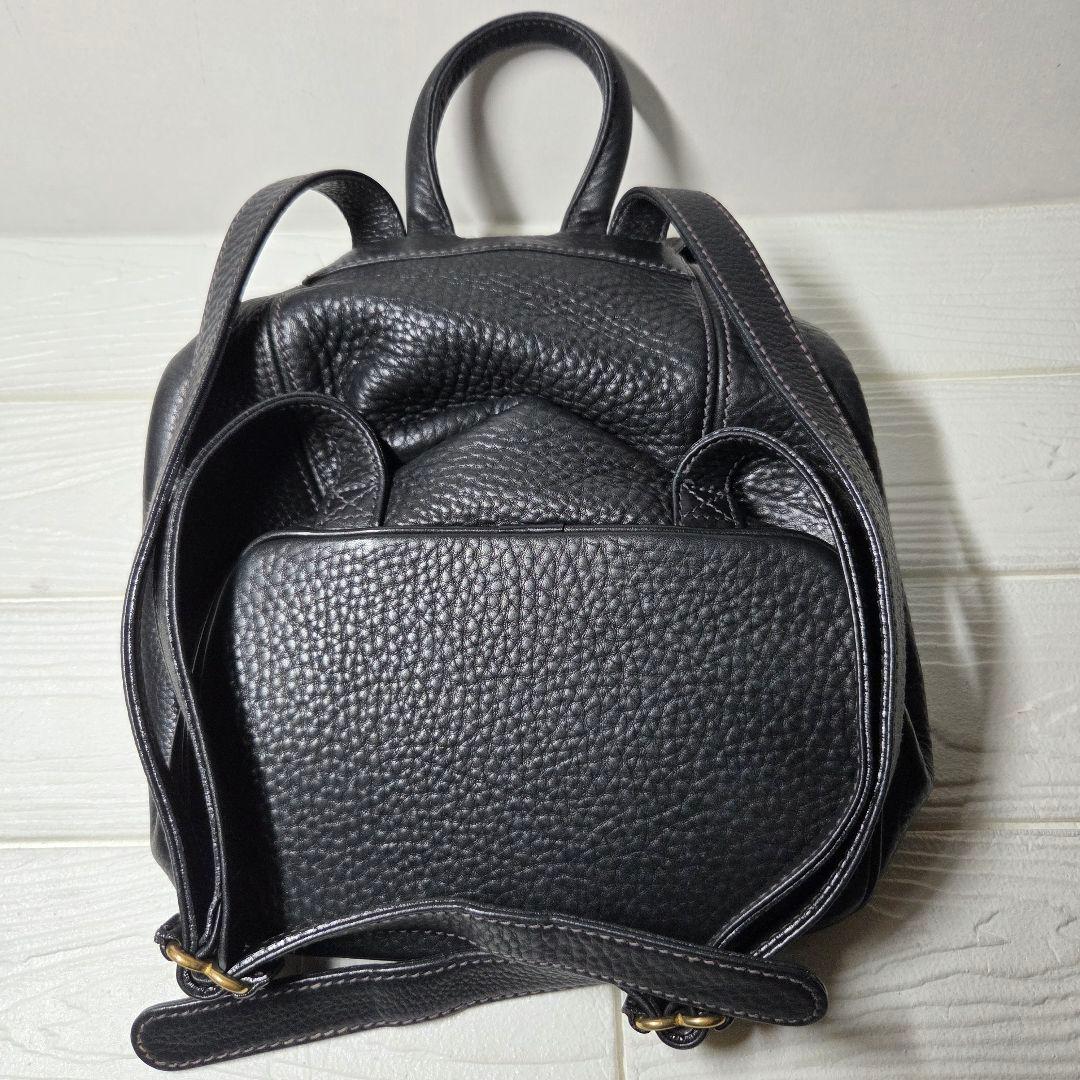 OLD COACH 4711 リュックサック 巾着 ネイビー イタリア製