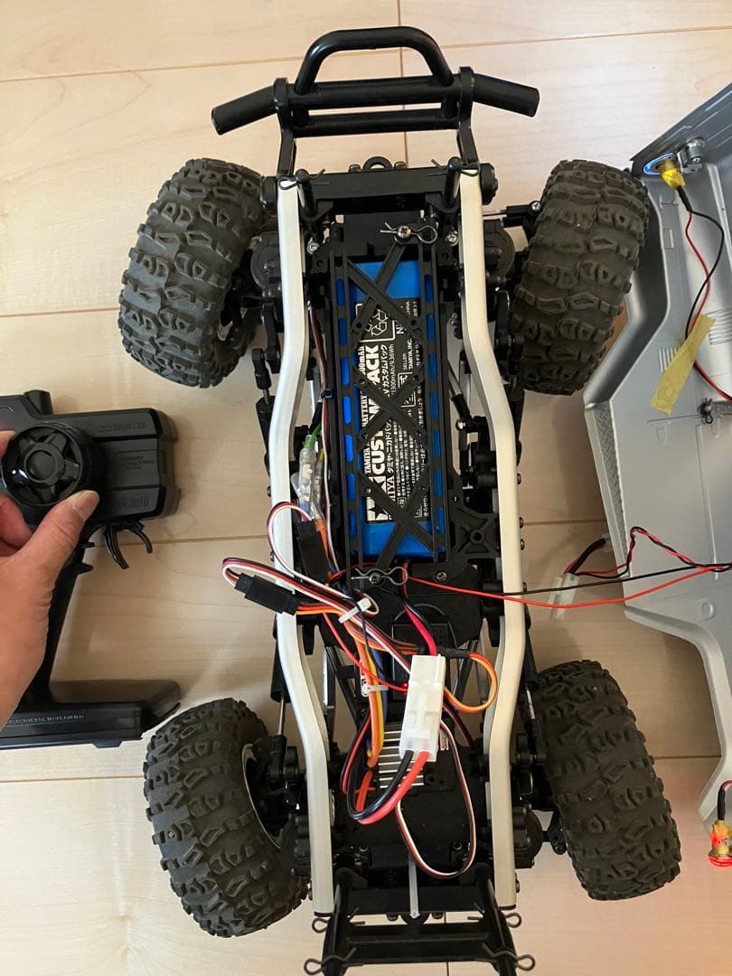 貴ジイ タミヤ CR-01 ランドクルーザー40 4WS仕様 フルセット！