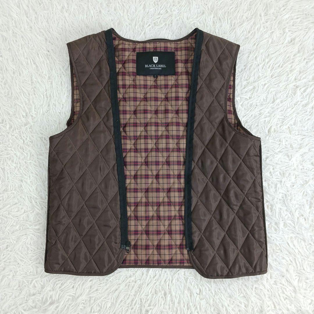 ✨美品✨LLサイズ✨ブラックレーベル　レザーライダース　ラビットファー　キャメル