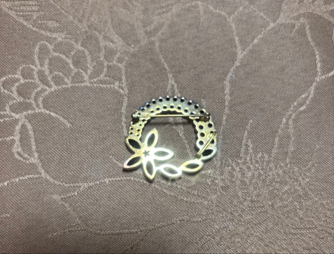 ガーネットブローチ＆ペンダントトップセット