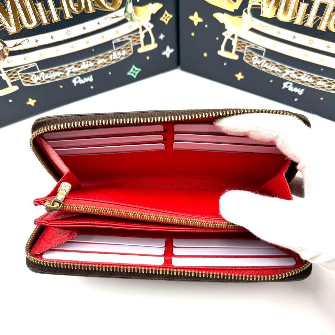 y*8様 ルイヴィトン ジッピーウォレット モノグラム コクリコ ラウンドファス