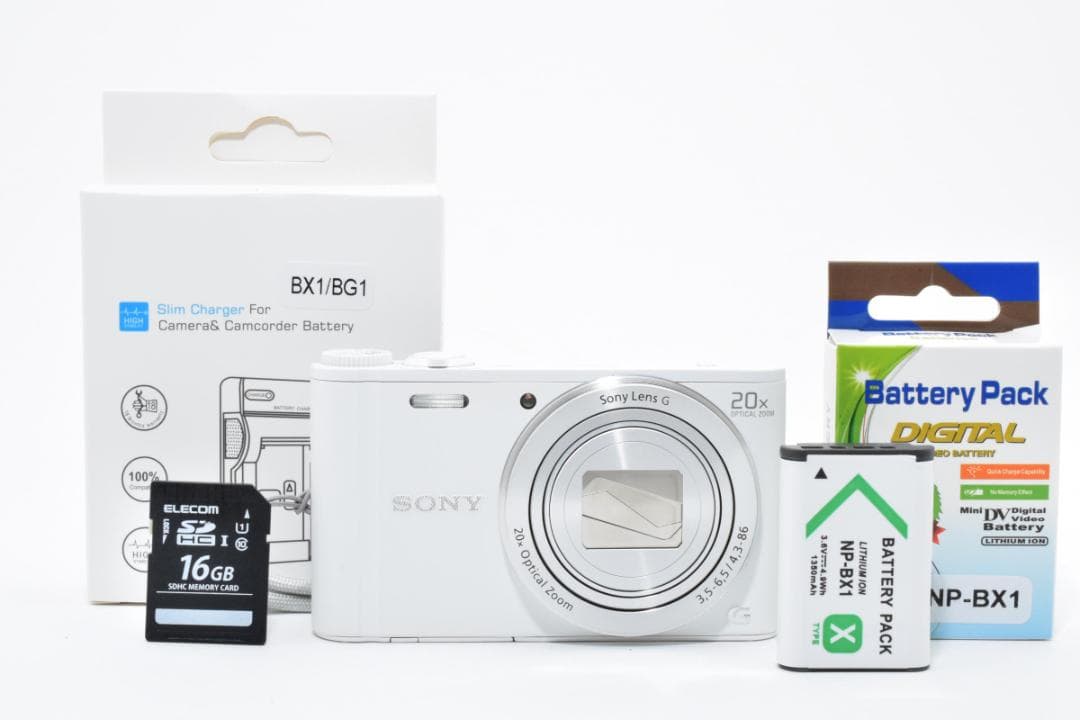 【ほぼ新品 SD16GB付】SONY Cyber-shot DSC-WX350