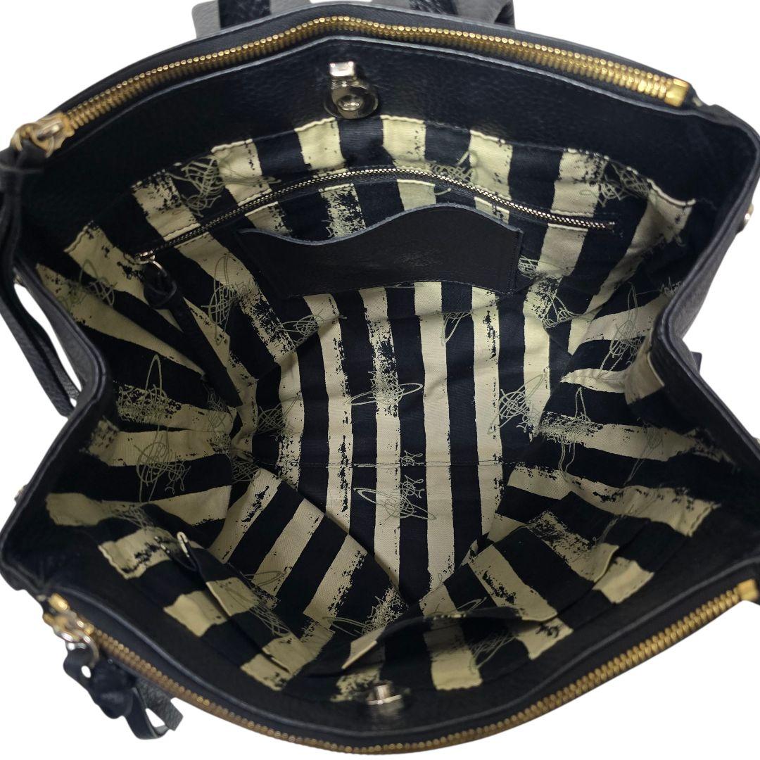 ヴィヴィアンウエストウッド レザー バックパック リュック オーブプレート