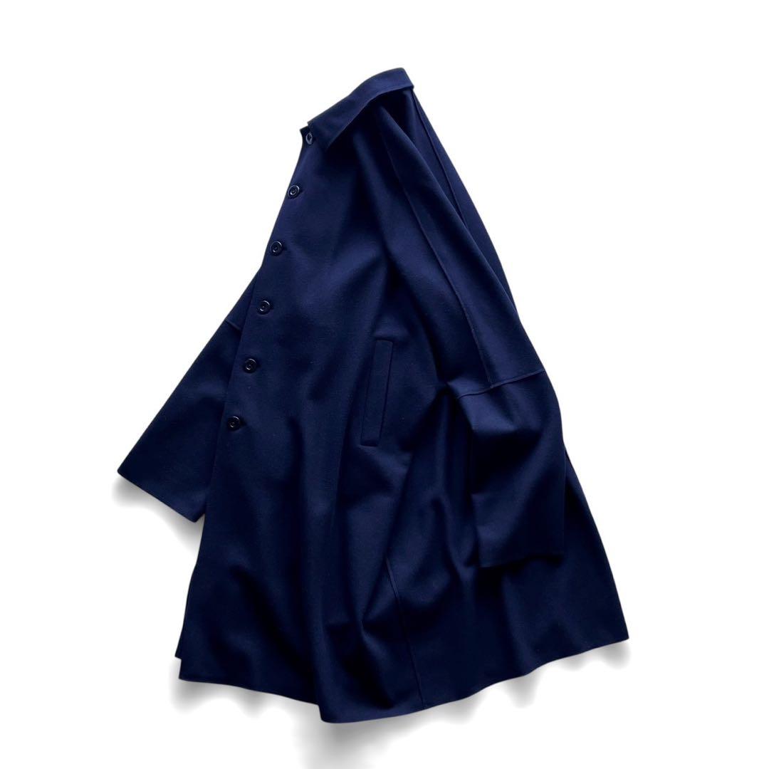 【美品】maillotマイヨ/mature melton lots coat