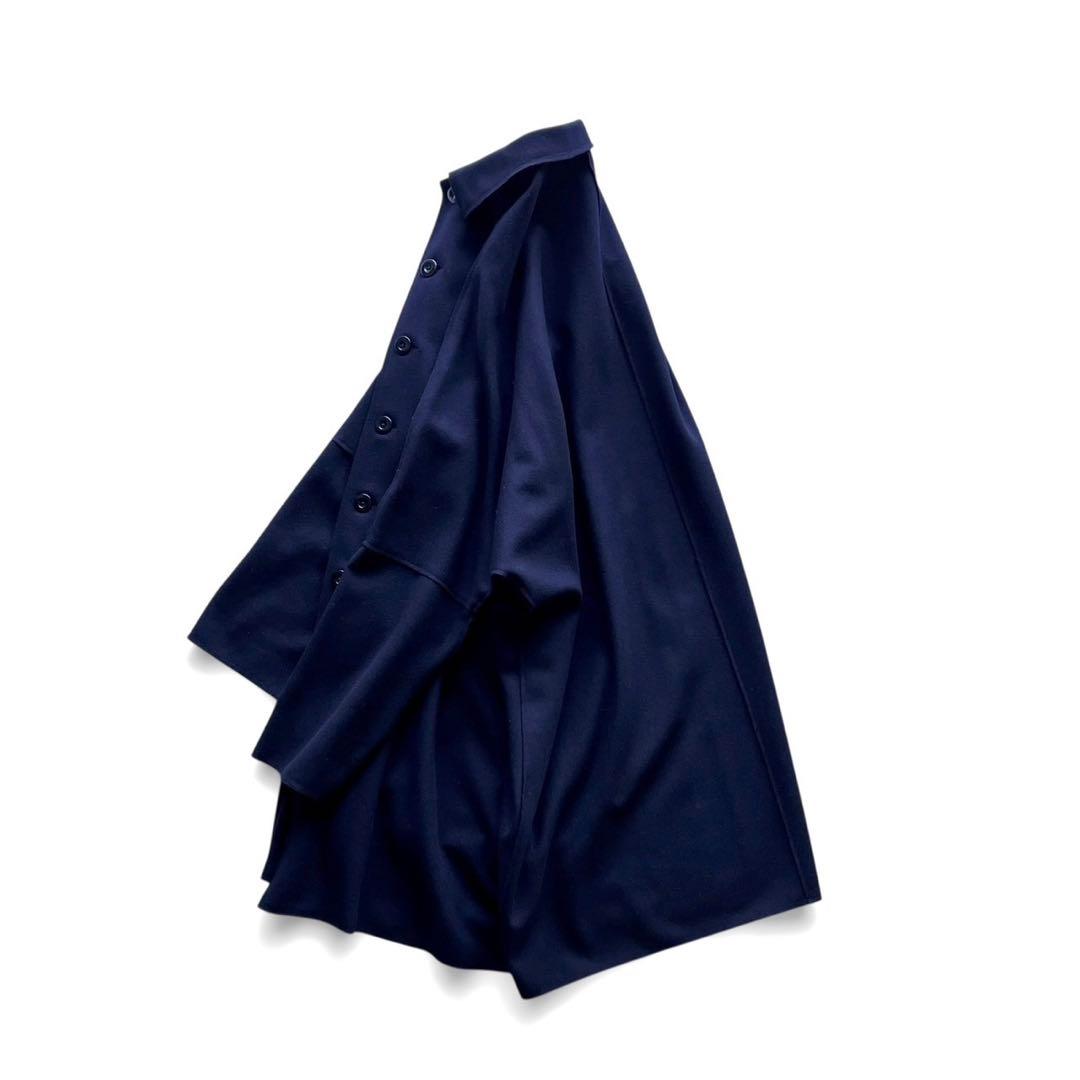 【美品】maillotマイヨ/mature melton lots coat