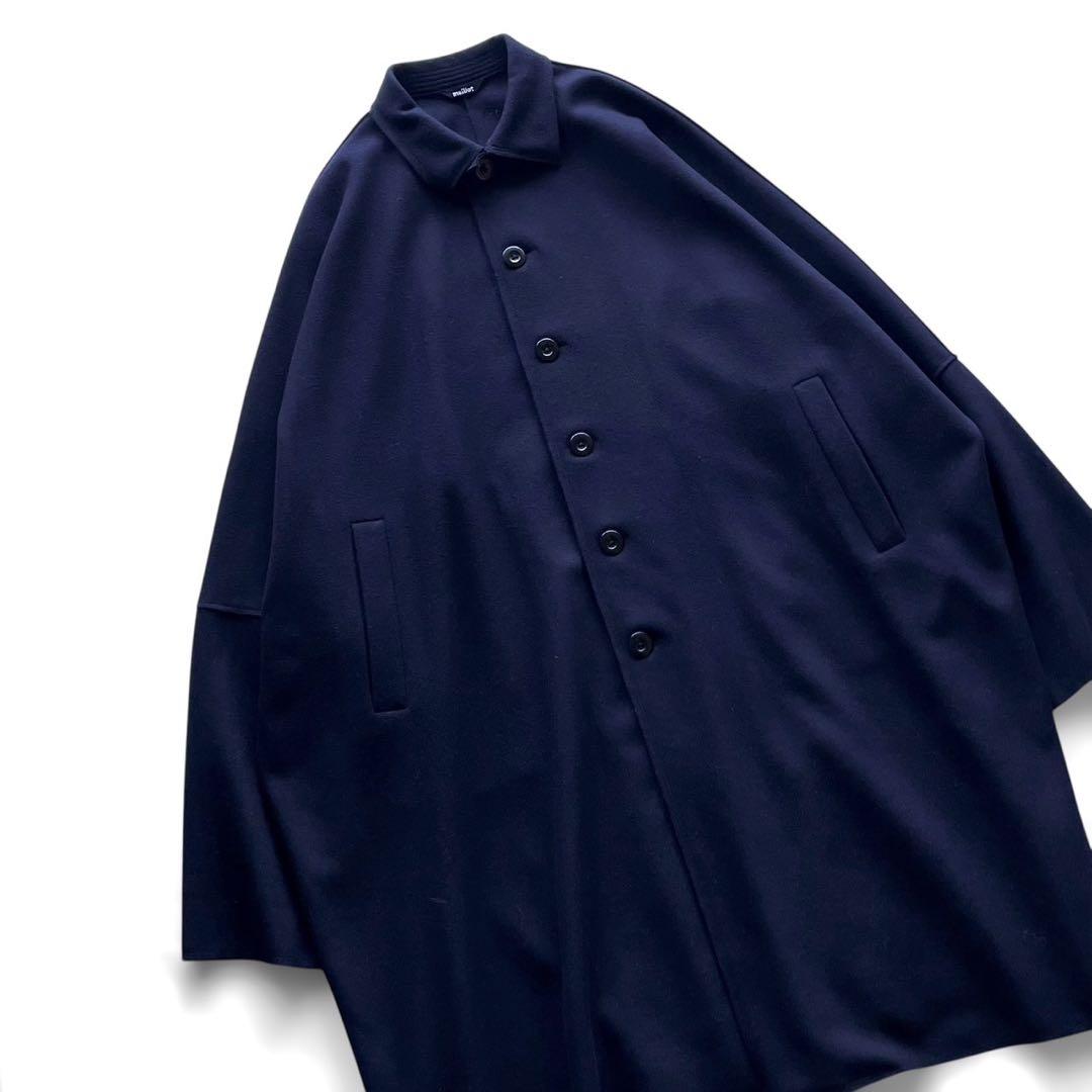 【美品】maillotマイヨ/mature melton lots coat